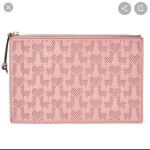 NWOT Fossil llama perforated wallet